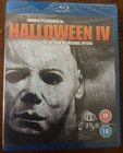 Halloween IV (4) The Return Of Michael Myers Very Rare UK Blu Ray NEW & SEALED