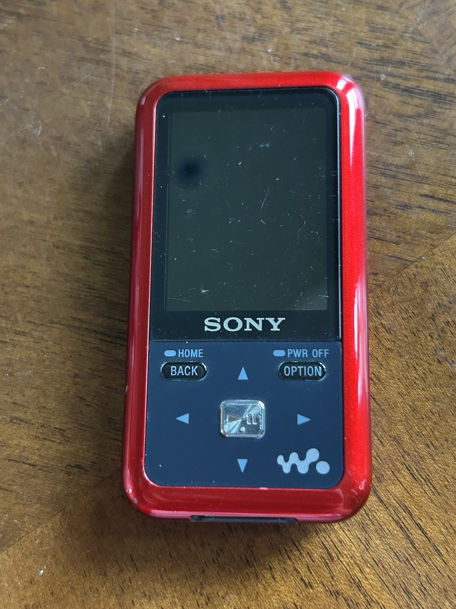 Sony Walkman NWZ-S616F MP3 Player Red Tested | eBay
