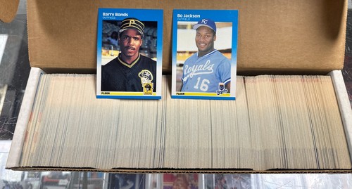 1987 Fleer Baseball KOMPLETTER KARTENSATZ 1-660 Bonds Bo Jackson + Rookie NEUWERTIG