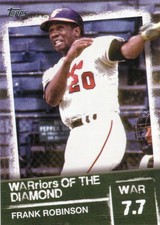2020 Topps Warriors of the Diamond #WOD-43 Frank Robinson
