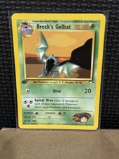 2000 Pokémon Gym Heroes - 1st Edition - Brock’s Golbat 39/132 - Ungraded on eBay