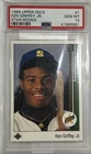 1989 Upper Deck #1 Ken Griffey Jr. Rookie PSA 10 GEM MINT Baseball Card