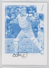 2016 Panini Donruss Test Proof Cyan 12/49 Yadier Molina #82 0b48