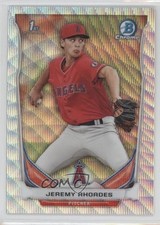 2014 Bowman Draft Chrome Silver Wave Refractor 10/25 Jeremy Rhoades #CDP113 0l1