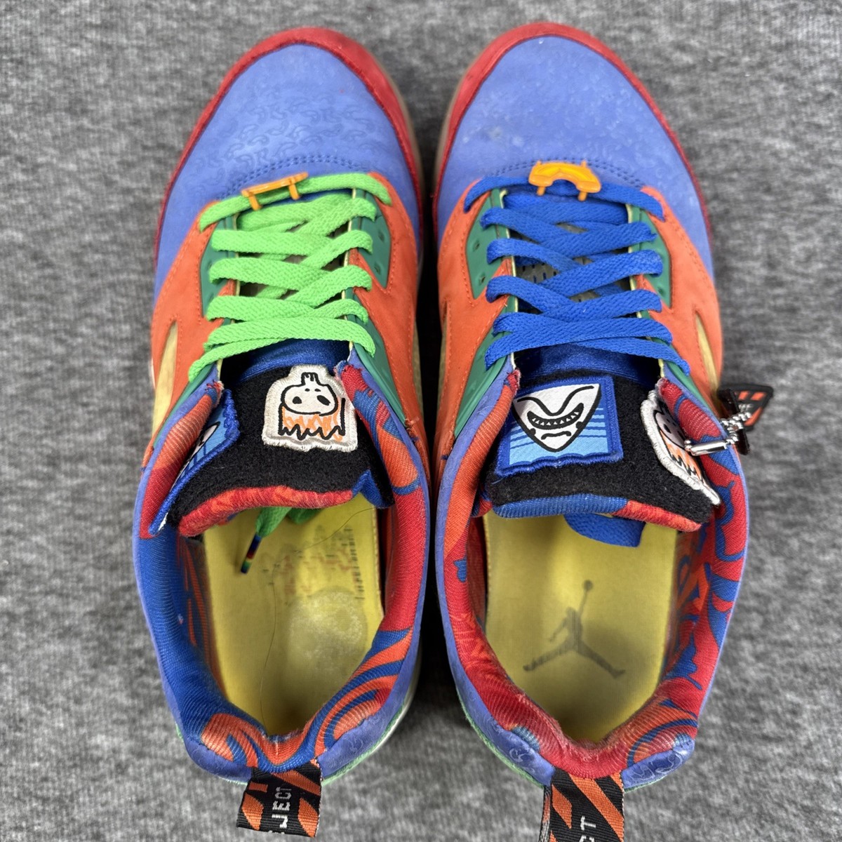 Nike Air Jordan 5 Low Doernbecher 2022 DR6287-486 Multicolor Sz