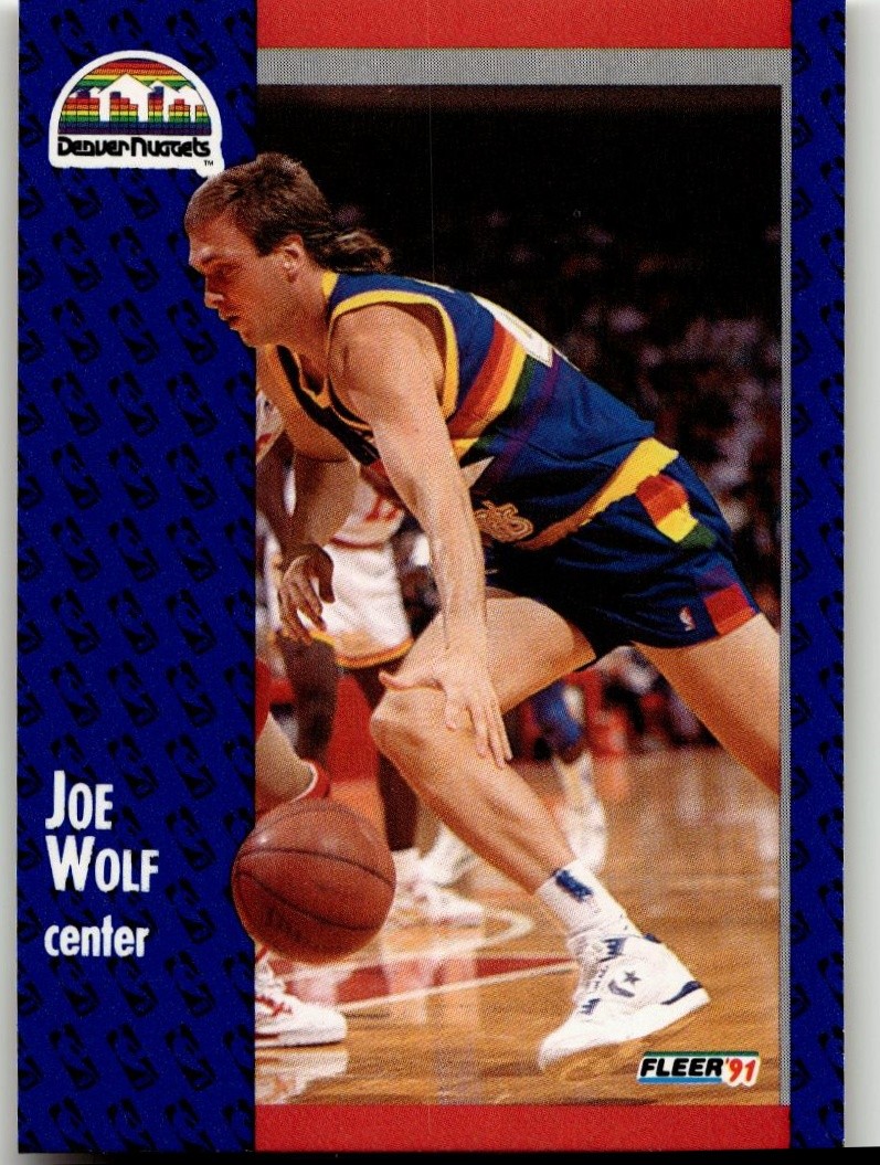 1991-92 Fleer #55 Joe Wolf