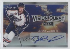 2016-17 Leaf Metal Vision Quest Juuso Valimaki #VQ-JV3 Auto rk1