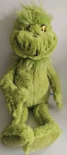 Dr. Seuss How the Grinch Stole Christmas GRINCH 14" Plush Stuffed Toy by Aurora