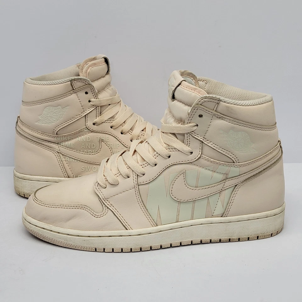 Tênis Nike Air Jordan 1 retrô OG alto goiaba rosa gelo masculino tamanho 8.5 - Imagem 2 de 4