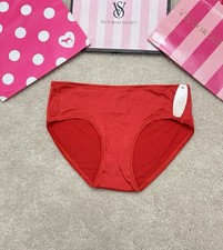 NWT S Victoria  s Secret Fabulous Red Silky Satin Smooth Panties Vintage SMALL