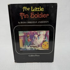 VTG 1966 The Little Tin Soldier 3D Cover Golden Press by Hans Christian Andersen