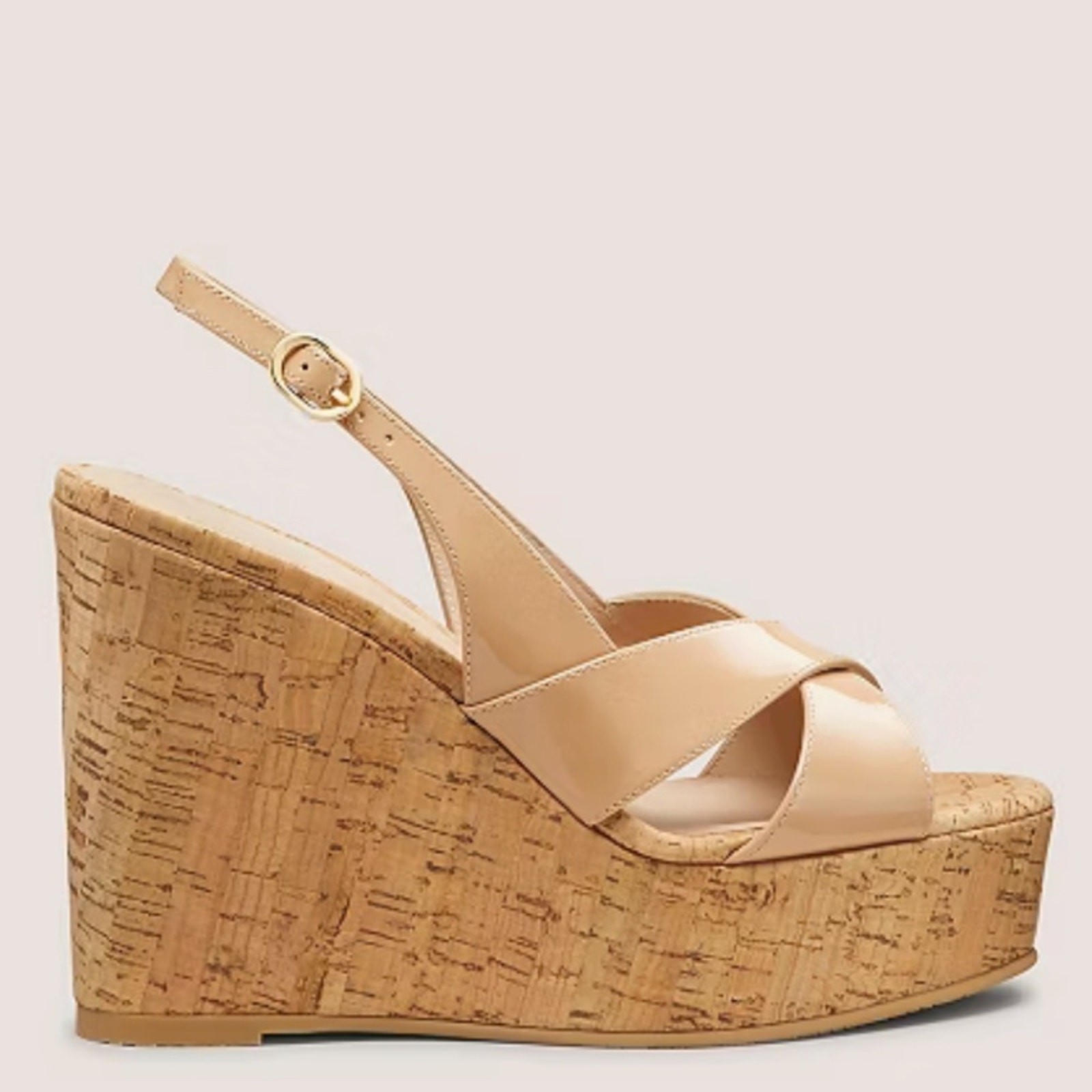 Stuart Weitzman Dayna Wedge Sandal Size 10 New