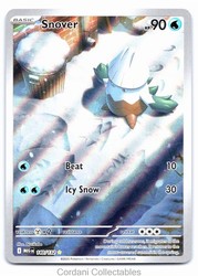 Snover 140/132 Mega Evolution Illustration Rare