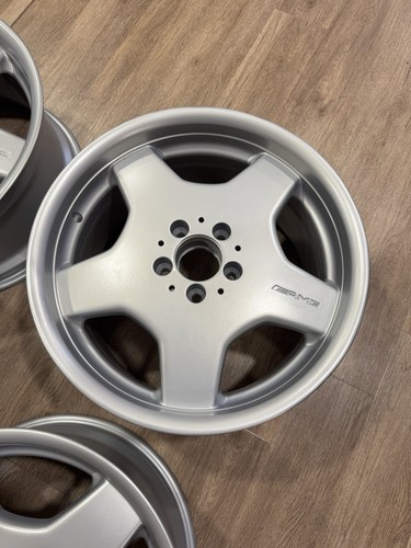 Sl Classis Rims OEM MERCEDES-BENZ AMG WHEELS RIMS SET 4 MONOBLOCK STAGGERED 18