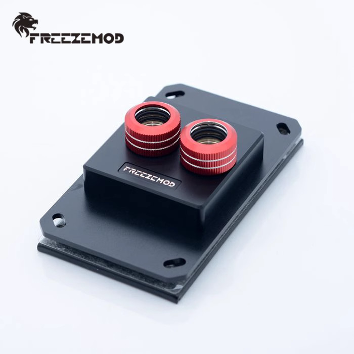 FreezeMod CPU Water Block for AMD RYZEN 3 5 7 9 AM4 AM5 Waterblock Black POM