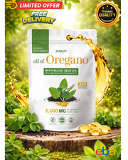 Resilia Oil Of Oregano With Black Seed Oil 6,000MG