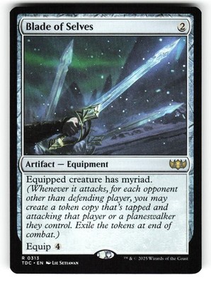 Blade of Selves #313 (NM) (R) (TDC) Magic MTG