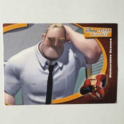 Jb14 Disney Pixar Treasures 2004 Upper Deck The Incredibles 2004 Dpt-105 Bob Par