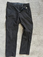 H M Boys Slim Fit / Coupe Etroite Black Dress Pants, Size 9-10Y