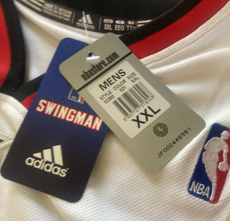 Dame Lilliard #0 Portland Trailblazers Rip City NBA Adidas Jersey Size XXL New! - Image 3 of 3