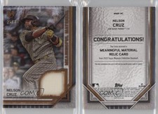 2023 Topps Museum Collection Meaningful Material Relics Copper /35 Nelson Cruz