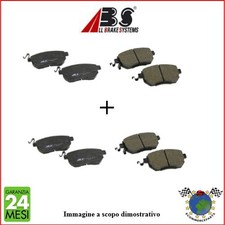 Kit Pastiglie freno Ant+Post Abs per CITROEN JUMPER FIAT DUCATO PEUGEOT B #4e