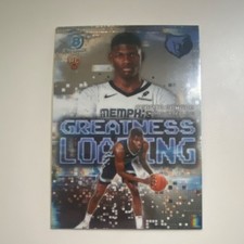 Bowman 2023-24 Chrome Cedric Coward Rookie Insert Greatness Loading Grizzlies