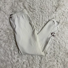 Child’s Size 14 White Cavalleria Toscana Knee Patch Horseback Riding Breeches