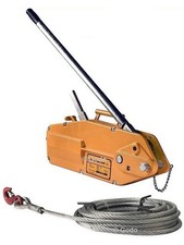 Seilzug wie Greifzug Tragkraft:1,6t Drahtseil:20m mit Haken