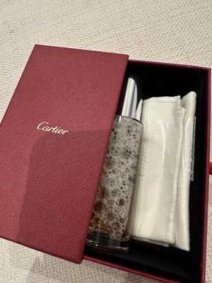 Cartier カルティエ ライター ジュエリー ケース ボックス クリーナー Cartier Jewelry & Watch Cleaning Kit Liquid Cleaner Brush Cloth
