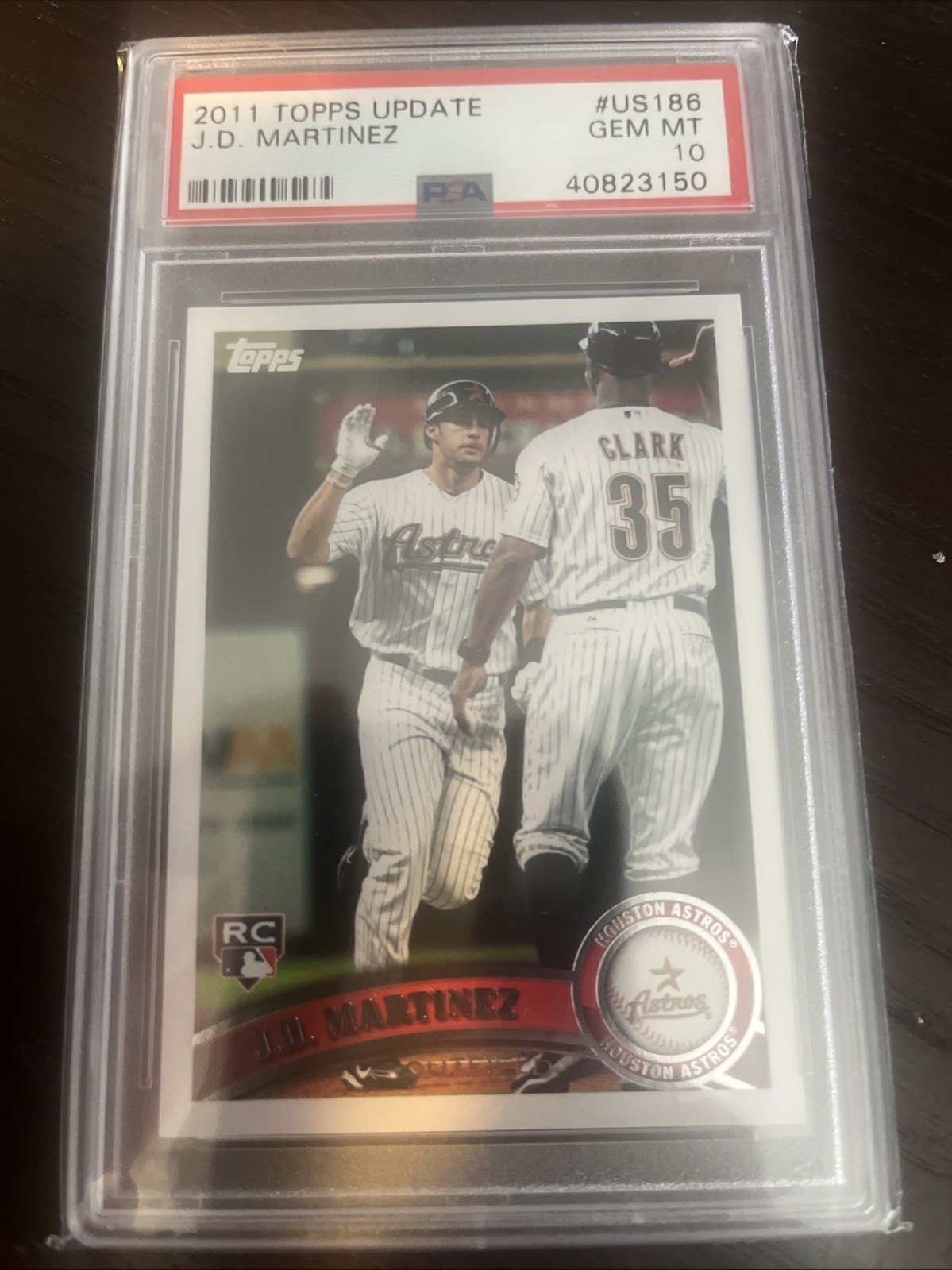 2011 Topps Update JD Martinez PSA 10 GEM MINT RC Rookie #US186