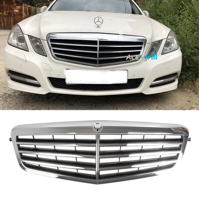 Front Grille w/Star Grill for 2010-2013 Mercedes Benz W212 E-Class E550 E350 E63
