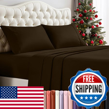 Utopia Bedding Queen Sheet Set 4 Piece Bed Sheets For Queen Size Bed Soft And