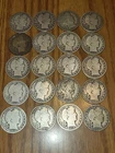 1910-P BARBER HALF DOLLAR 50C PHILADELPHIA MINT Lot Of 20 Mintage Of 418,000