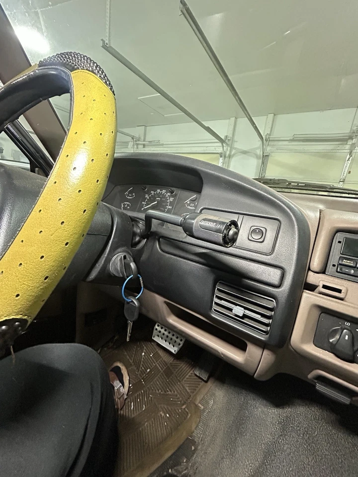 Ford F150 F250 F350 1992-1996 Bronco columna de dirección automática sin llave Foto 4 de 4