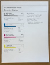 Set of 4 Genuine OEM HP 410X 410A Toner CF410X CF411A CF412A CF413A M477 M452