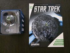Eaglemoss Star Trek #10 "Borg Sphere" z pudełkiem i magazynkiem