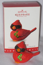 2016 Member Exclusive Hallmark Keepsake Cardinal Ornament - Pre-Owned