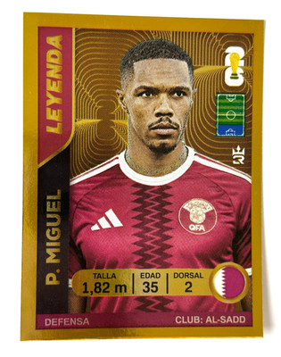 2026 WORLD CUP FIFA 3R #105 PEDRO MIGUEL Qatar Soccer Team Sticker