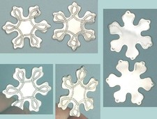 2 Small Antique Sterling Silver Thread Winders * English * Circa 1880