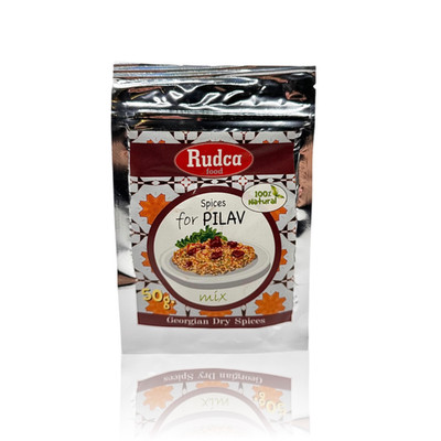 Spices for Pilaf Natural Dry Mix 50g by Rudca food