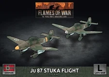 Flames of War GBX173 Ju87 Stuka Flight (2 Aircraft) Plastic Gaming Miniatures