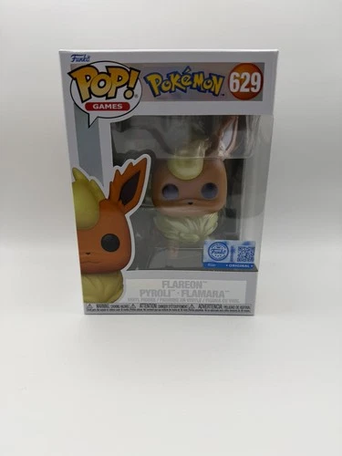 Funko Pop! Pokémon - Flareon (Pearlescent) - Pokemon Center (Exclusive) 629