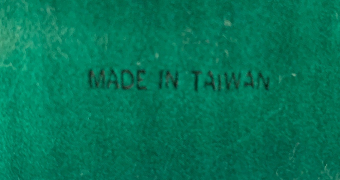 VTG Ceramic Baby Bootie Picture Frame Trinket Planter Felt Bottom Taiwan Unisex