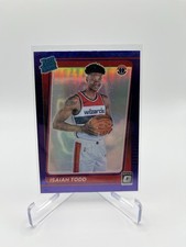 2021-22 Panini Donruss Optic - Rated Rookie Isaiah Todd #187 Purple Prizm (RC)