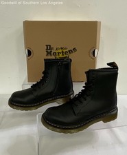 Dr. Martens Kids Boots Black 1460 8-Eye Kids - Size 1 w/Box