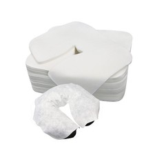 500 count Disposable Face Cradle Covers Non-Sticking Disposable Massage Headr...