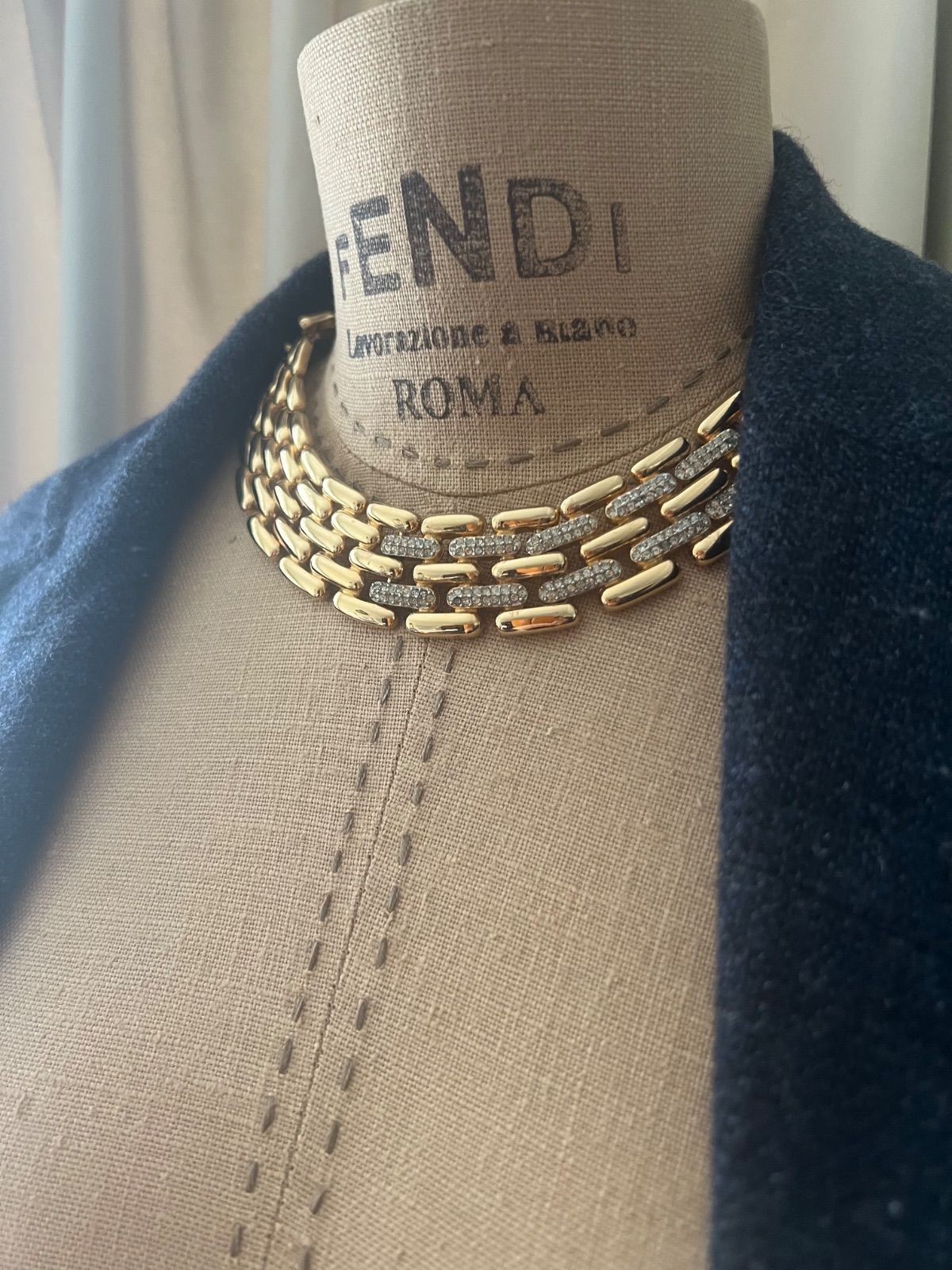 Givenchy Necklace Earrings Set Vintage Gorgeous - neck 34 cm fit - Japan thumbnail 10