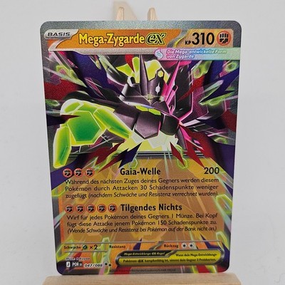 Pokemon Karte: Mega-Zygarde ex 047/088 Optimale Ordnung Near Mint Deutsch DR