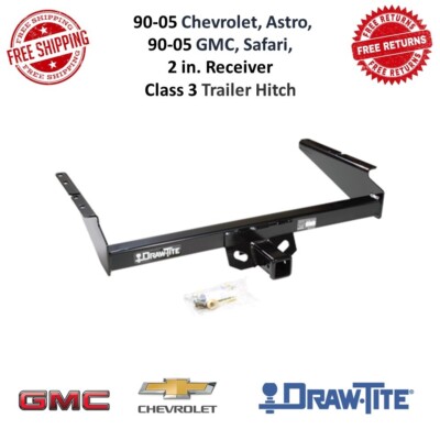 Draw-Tite 75122 Trailer Hitch Class III, 2 in. Receiver For 90-05 Astro & Safari